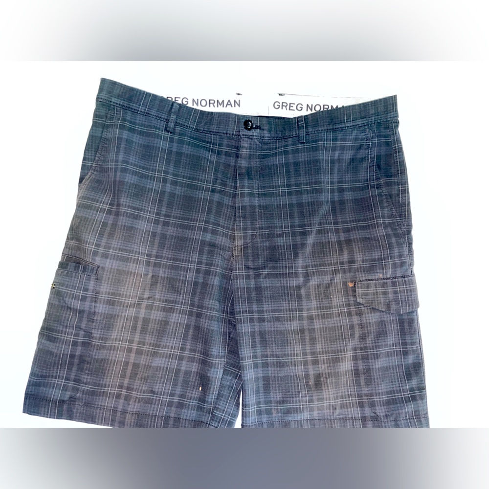 GUC Mens Greg Norman Cargo Golf Shorts Size 38